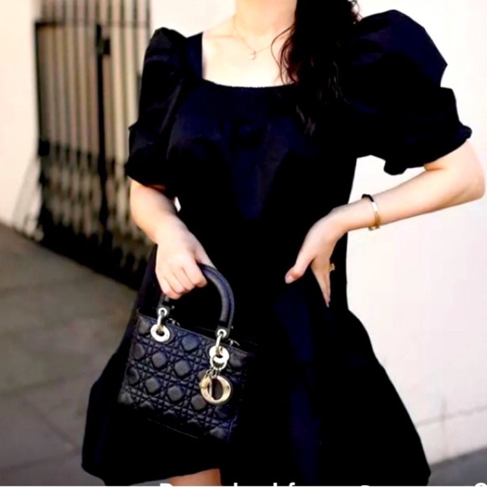 H&M Black Mini Dress